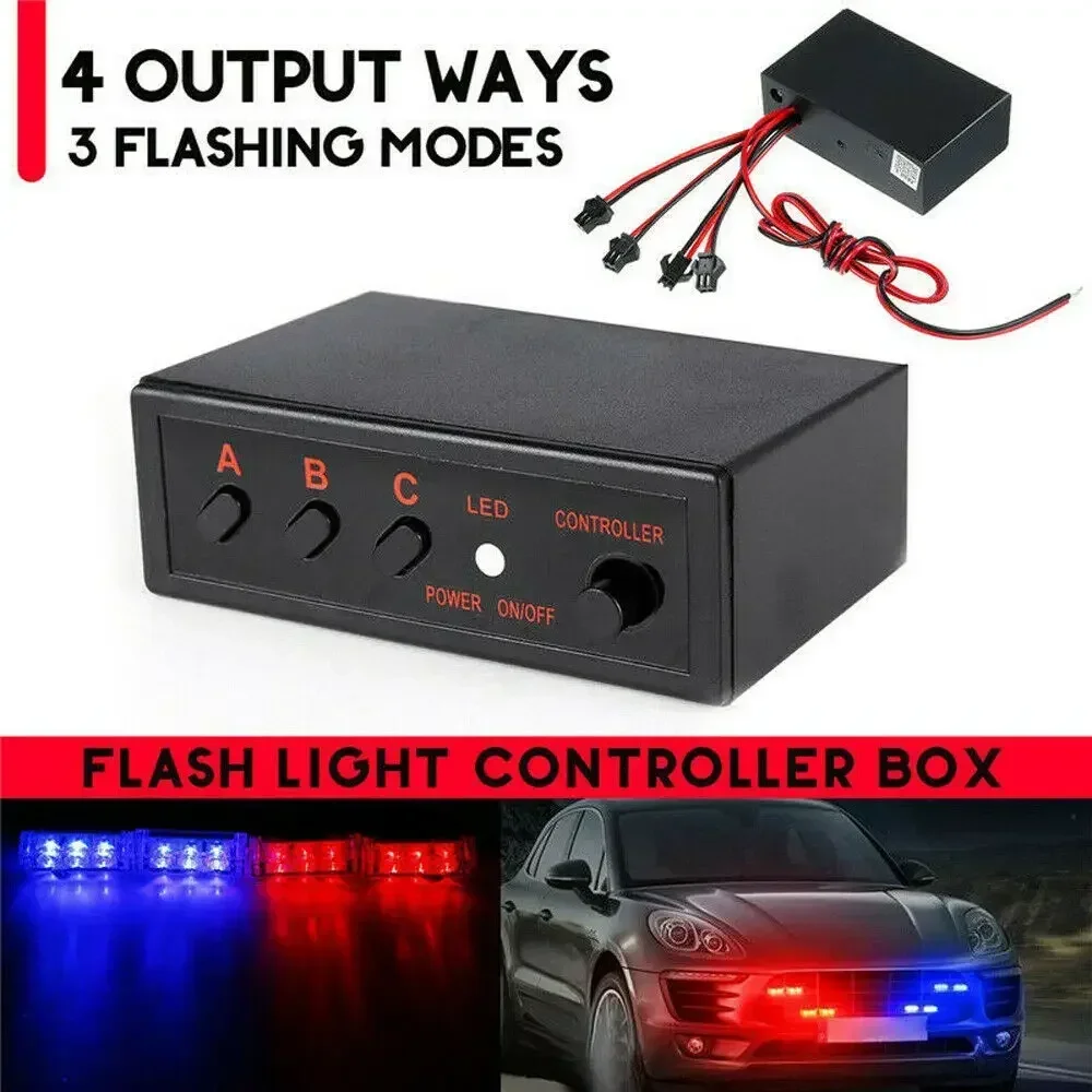 Sos Light Strobe - Boîte de contrôleur de clignotant de