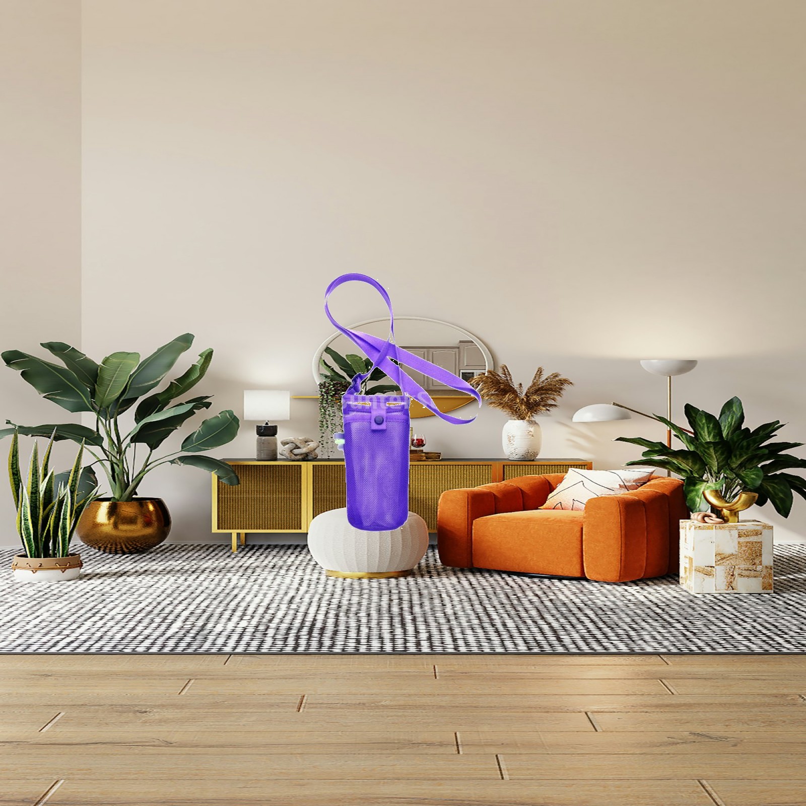 Water Bag Collapsible - Housse pour bouteille d'eau avec sangle