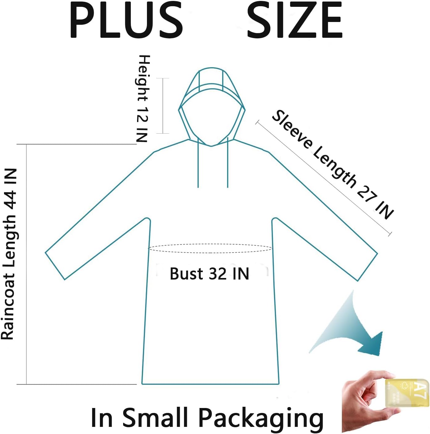 Poncho de pluie jetable, ponch - Emergency Poncho Rain avis et prix