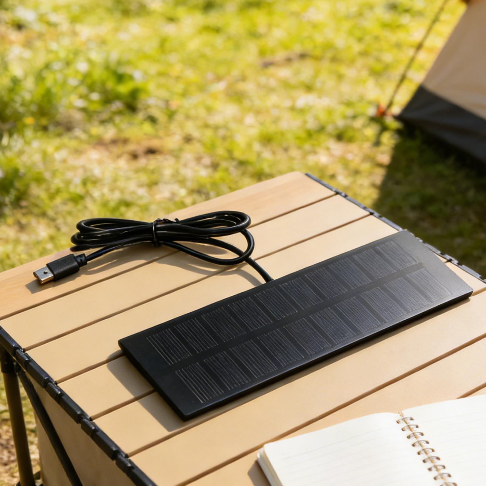 Panneau solaire portable 5W 5V - Solar Emergency Charger avis et prix